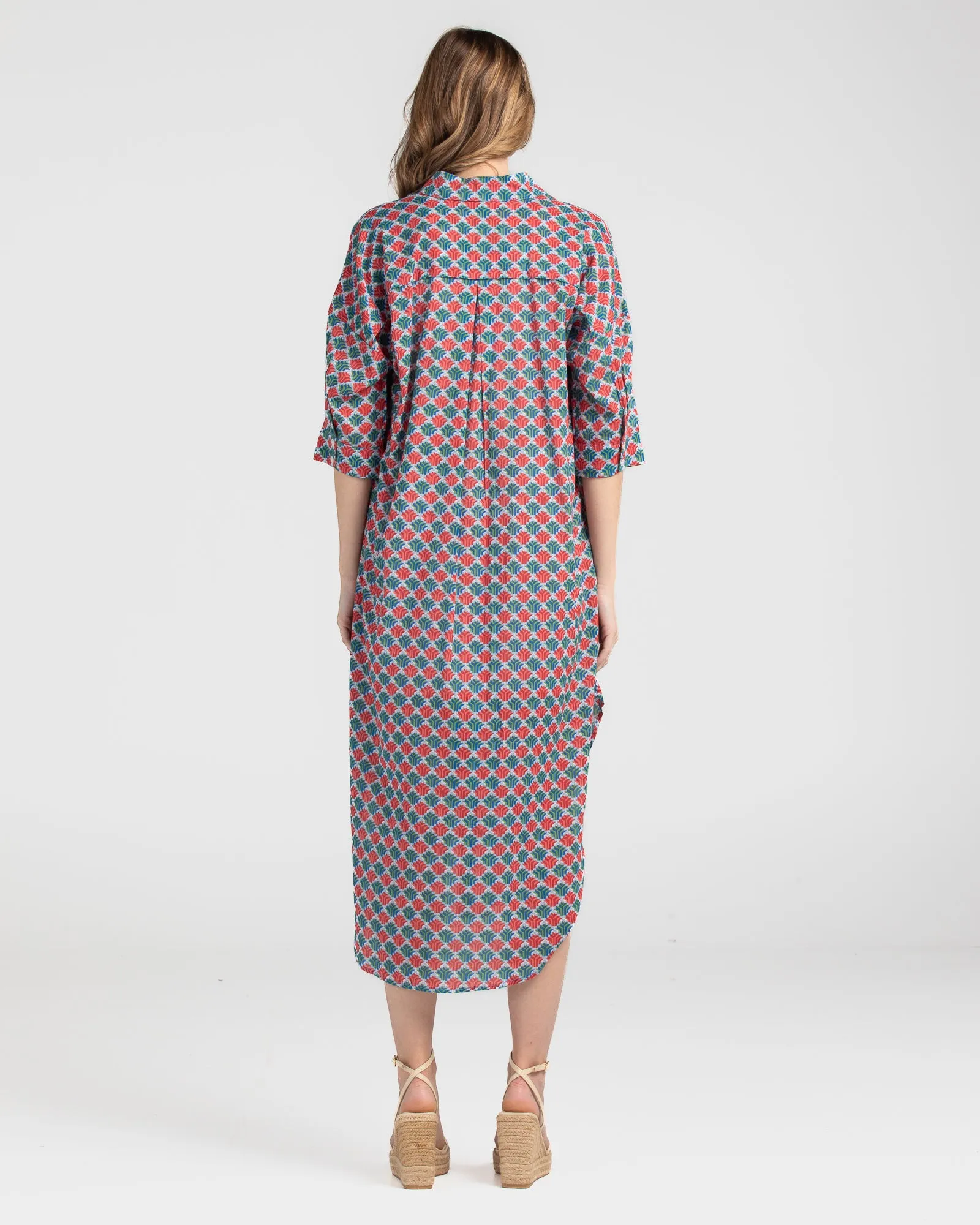 Amari Shirt Dress - Alba