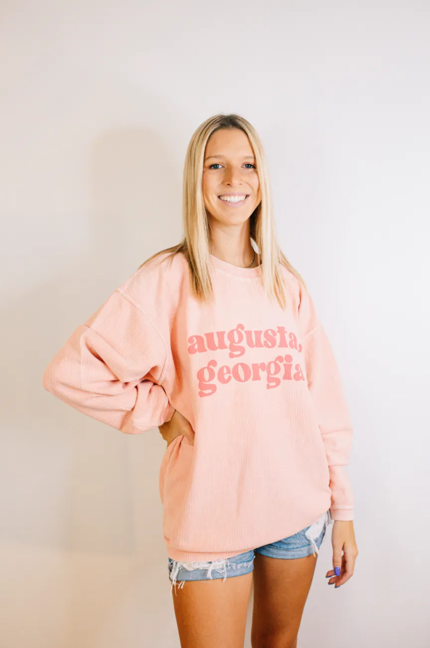 Augusta GA Corded Sweatshirt