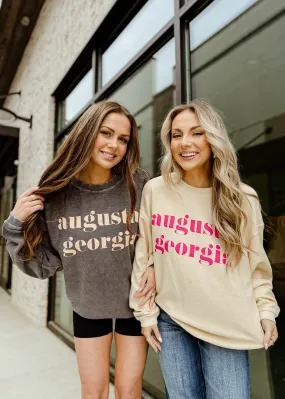 Augusta GA Corded Sweatshirt