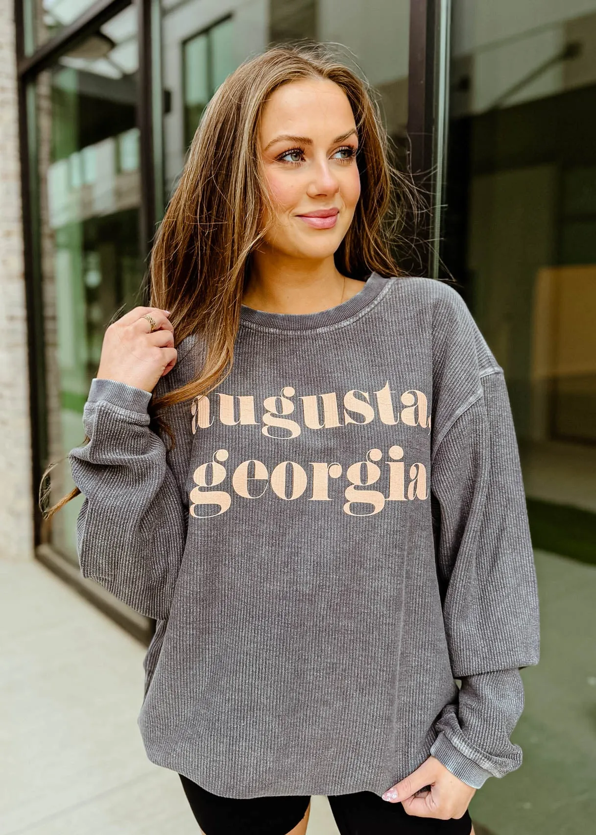 Augusta GA Corded Sweatshirt