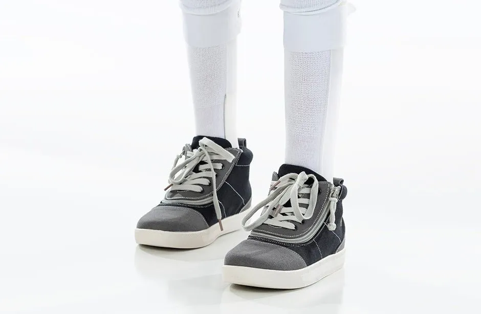 Billy Grey Colorblock BILLY D|R Short Wrap High Tops