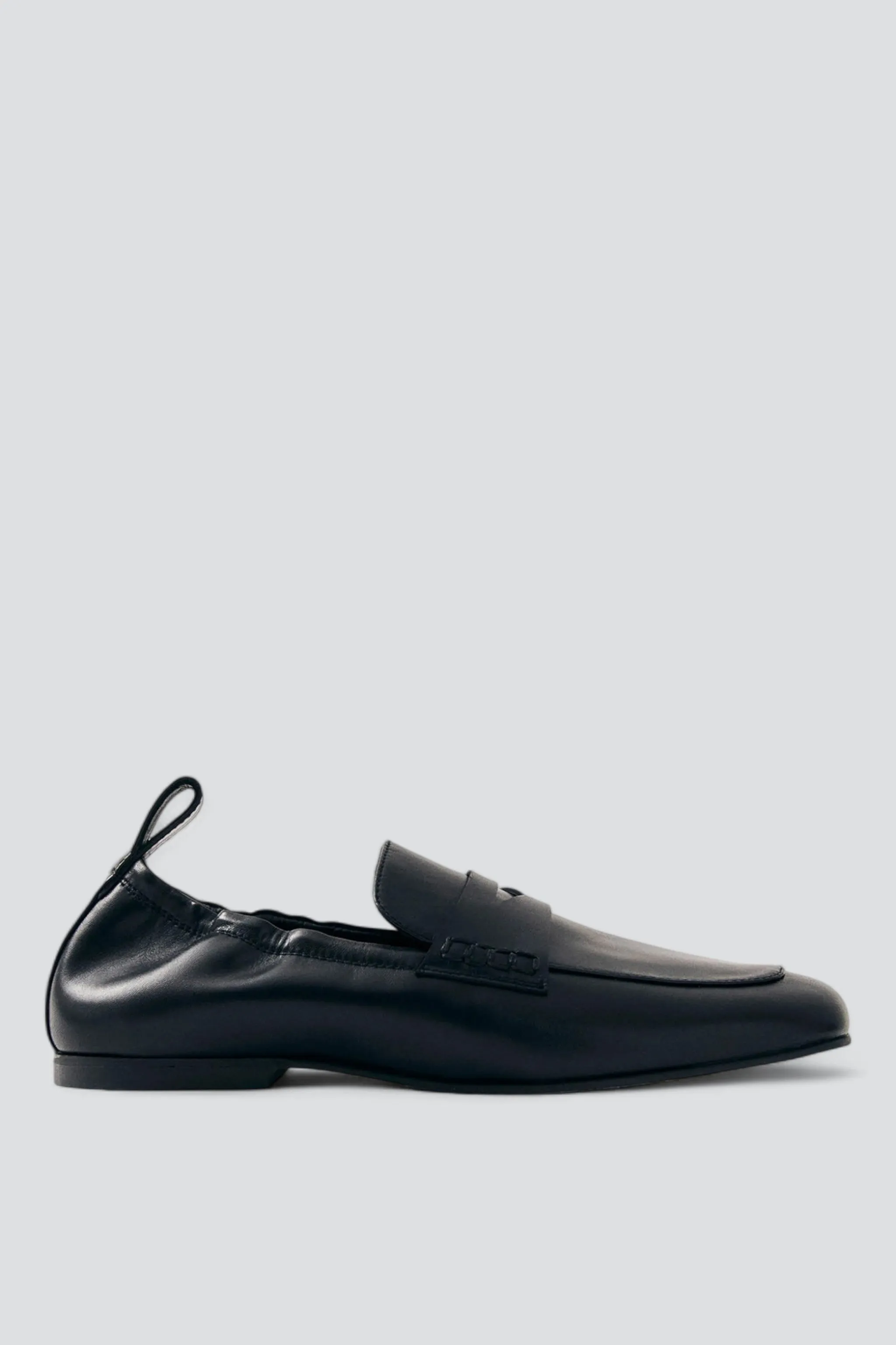 Black Milada Leather Loafer