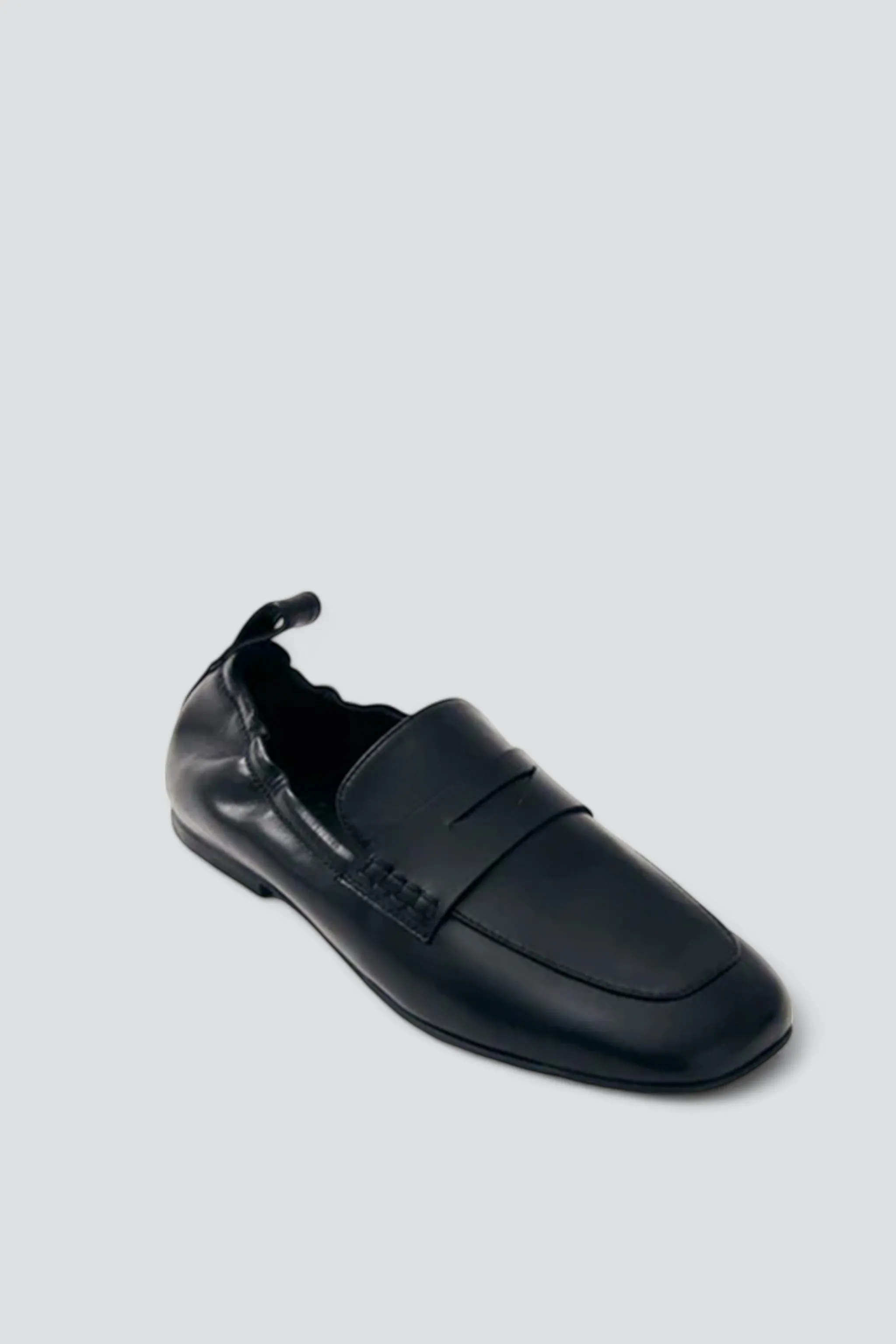 Black Milada Leather Loafer