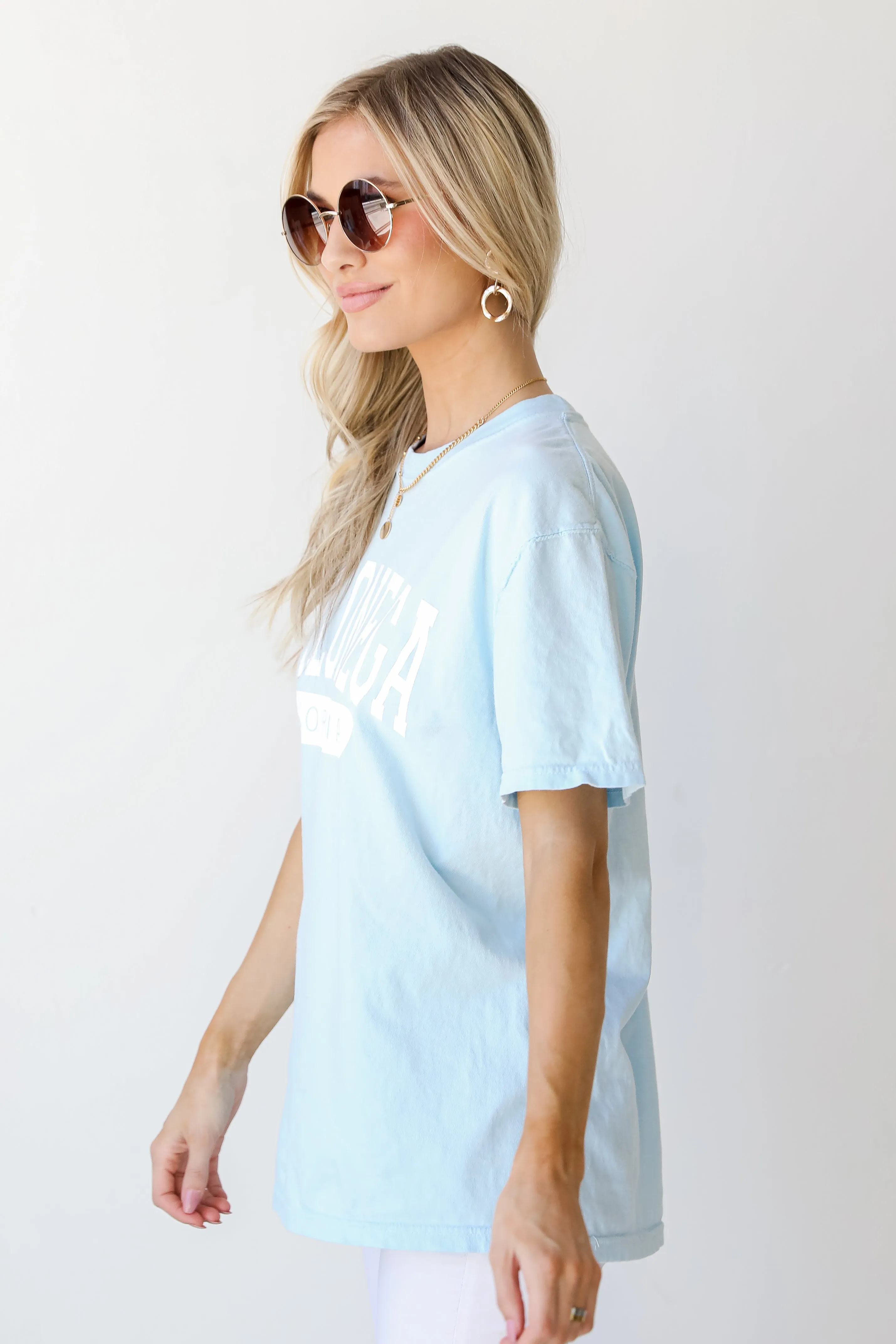 Blue Dahlonega Georgia Tee