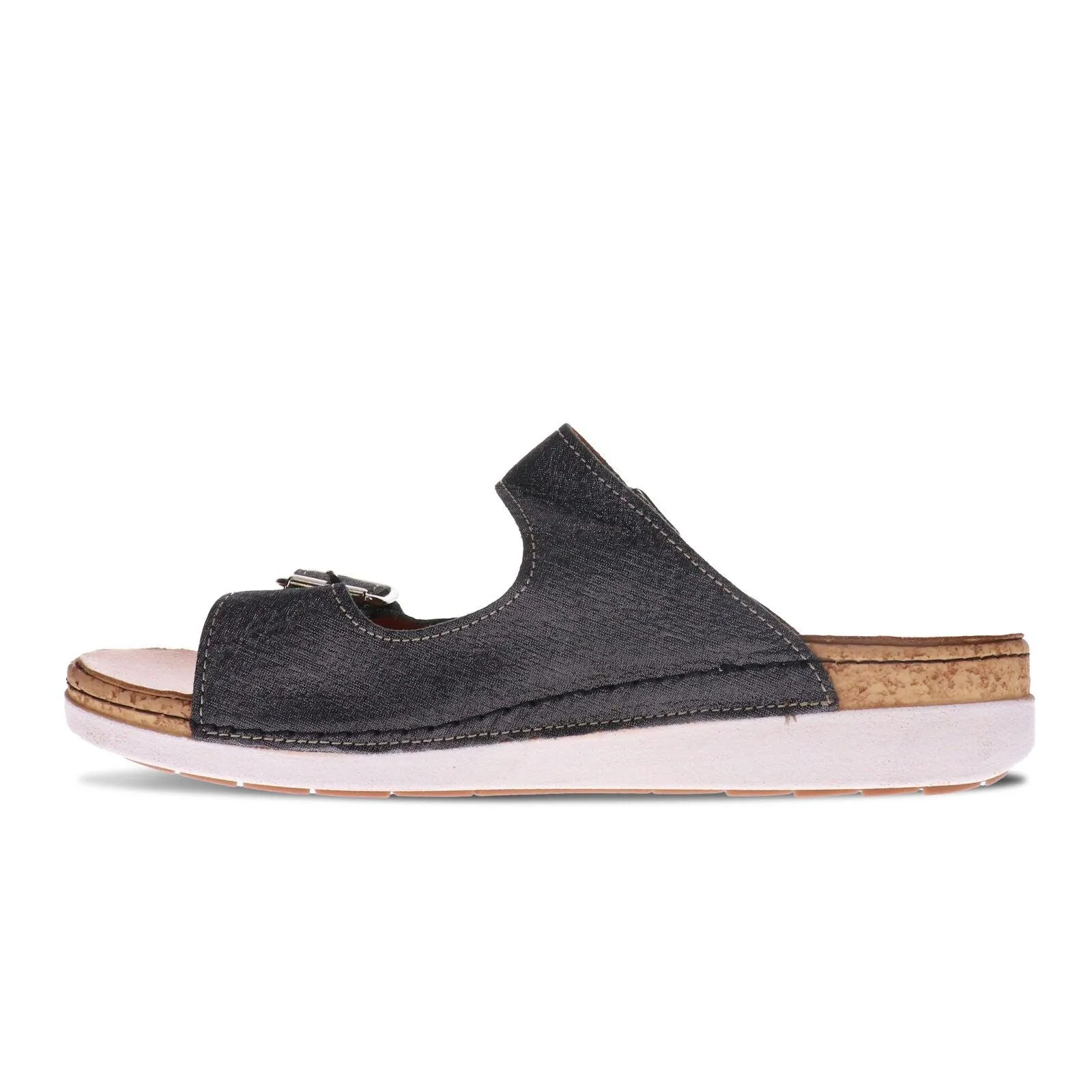 Brighton 2 Strap Slide Sandal - Final Sale