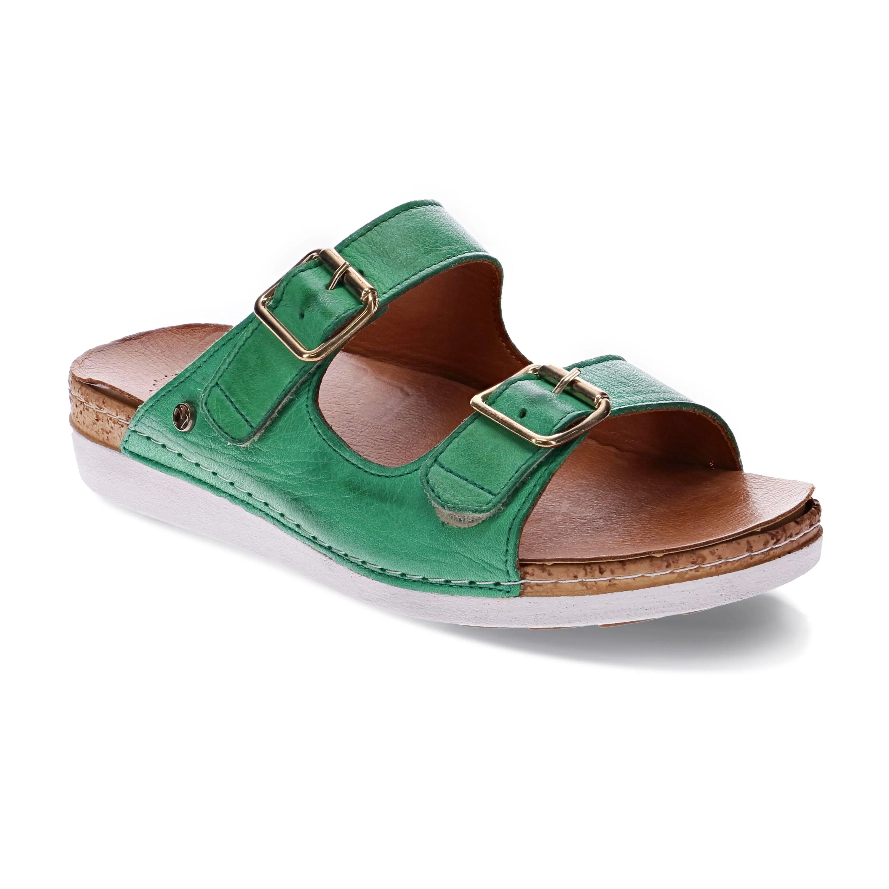 Brighton 2 Strap Slide Sandal - Final Sale