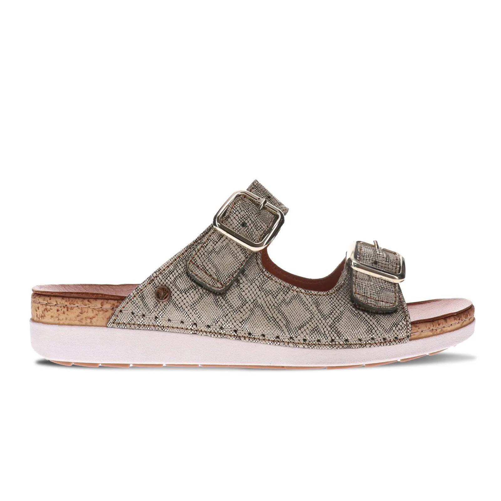 Brighton 2 Strap Slide Sandal - Final Sale