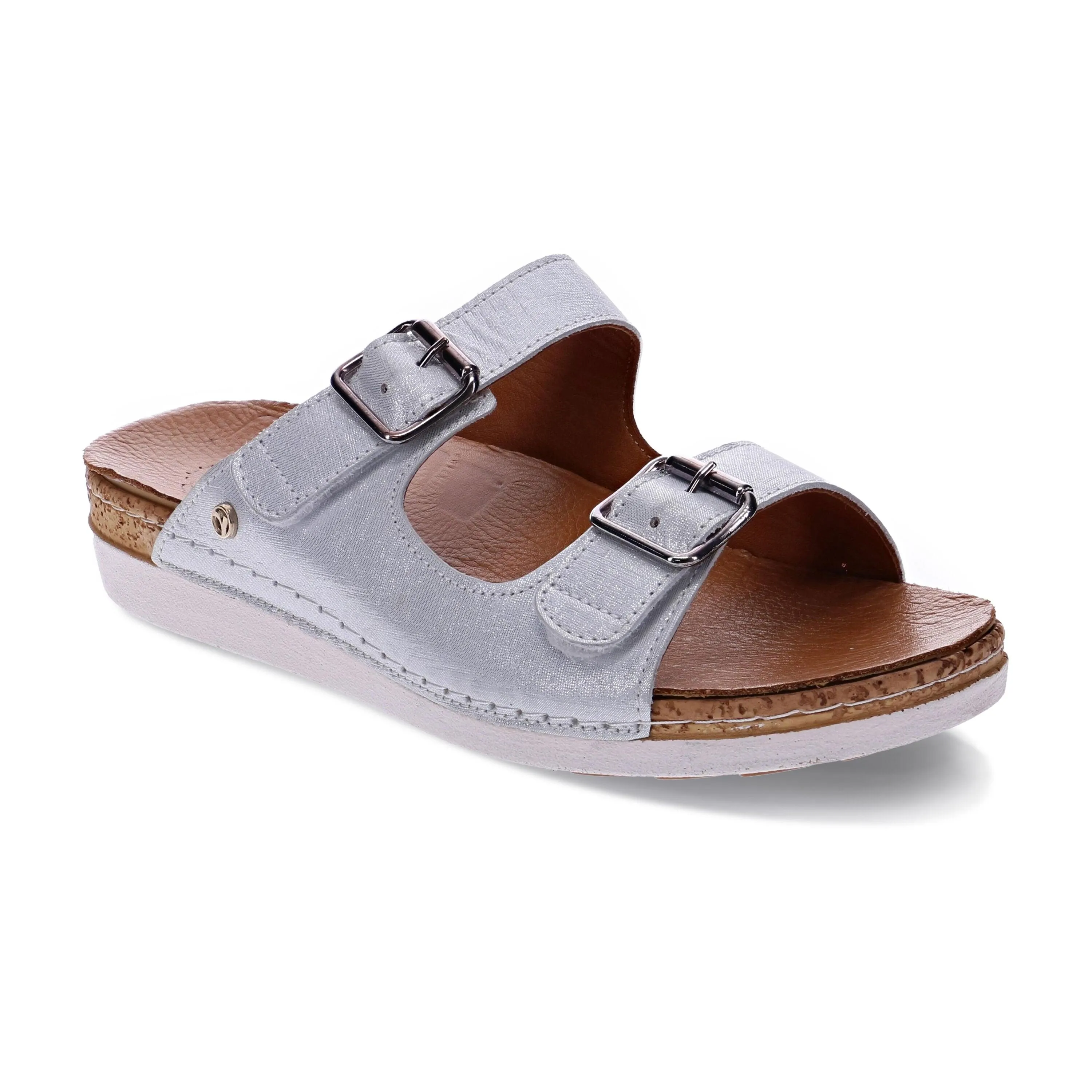 Brighton 2 Strap Slide Sandal - Final Sale