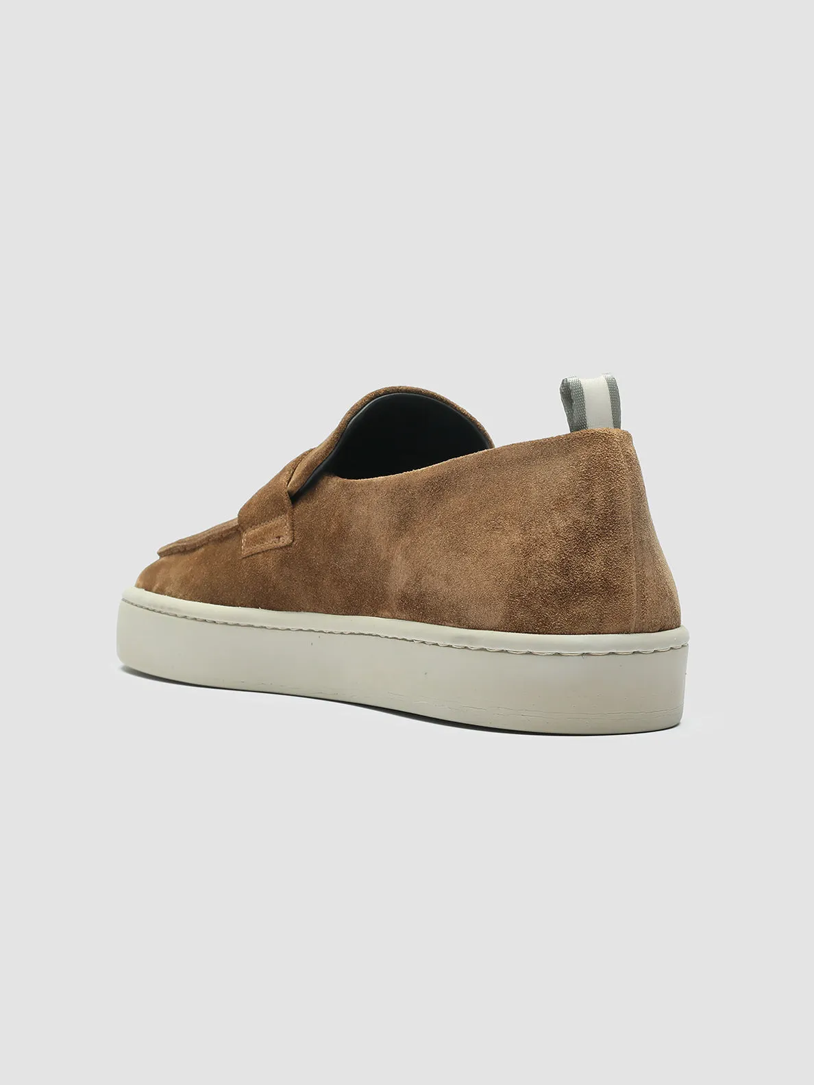 BUG 001 - Brown Suede Penny Loafers