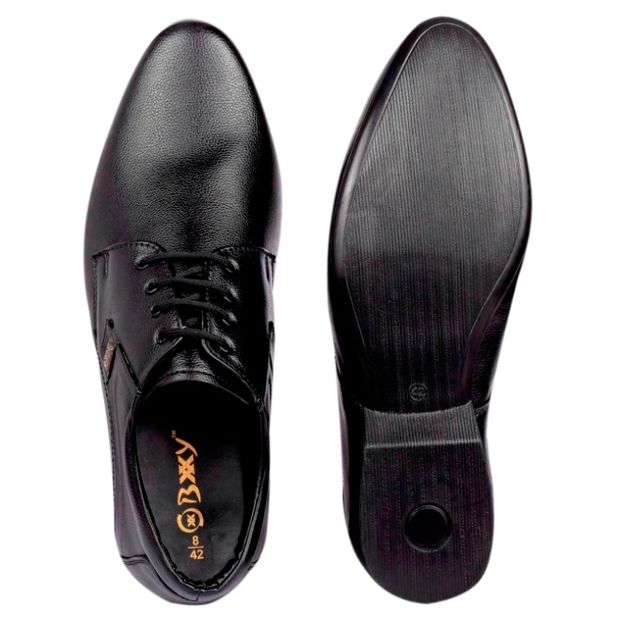 BXXY Men's 3 Inch Height Increasing Formal Lace-up Shoes