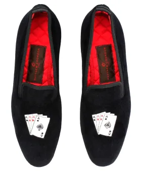 Cartes Velvet Slippers