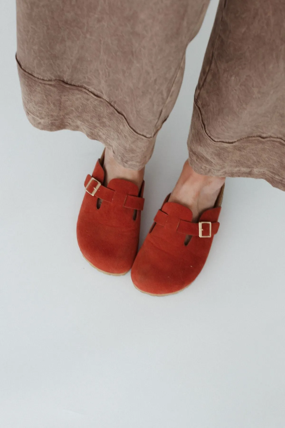 City Step Boston Mule - Orange