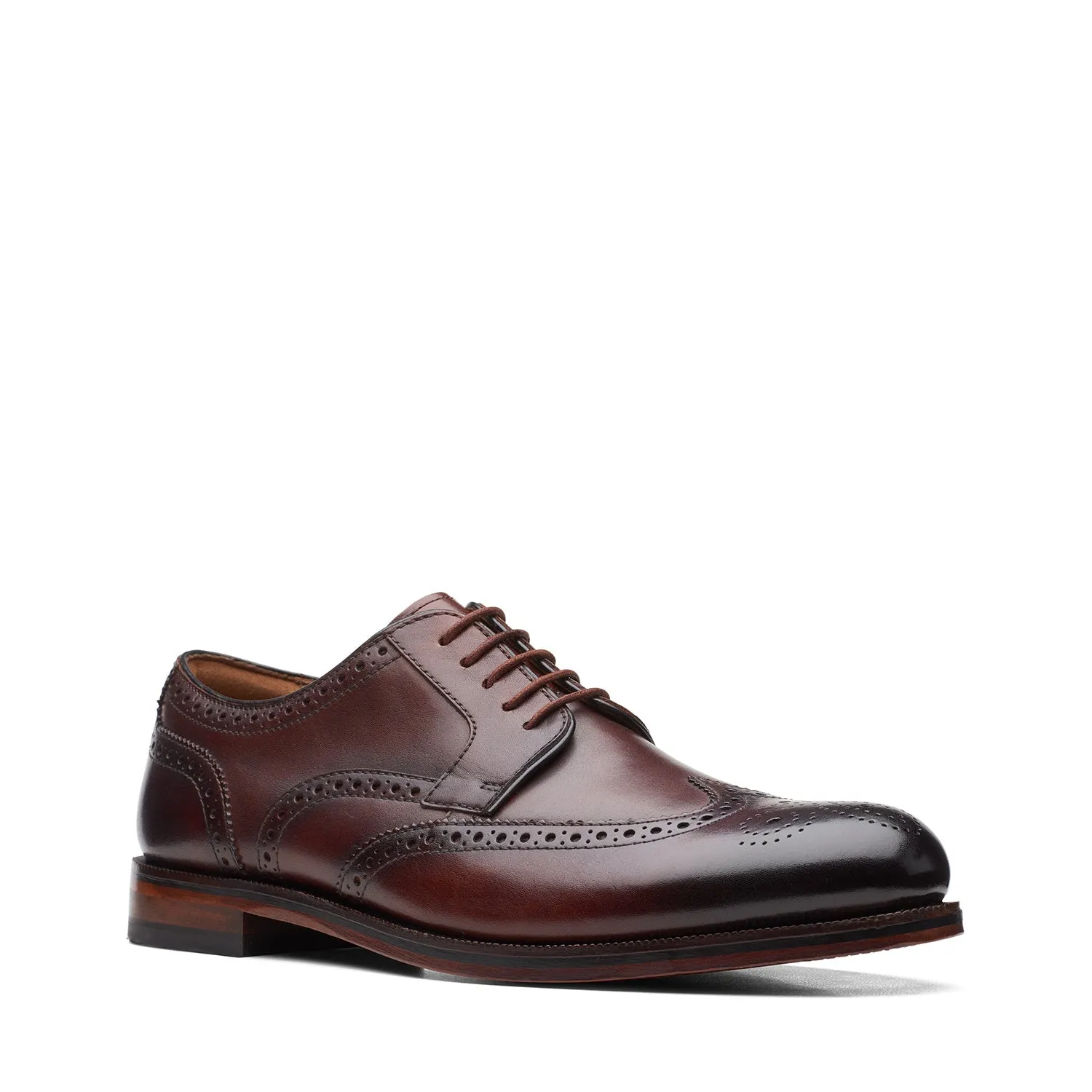 Clarks Craftdean Wing Shoes (Standard Fit)