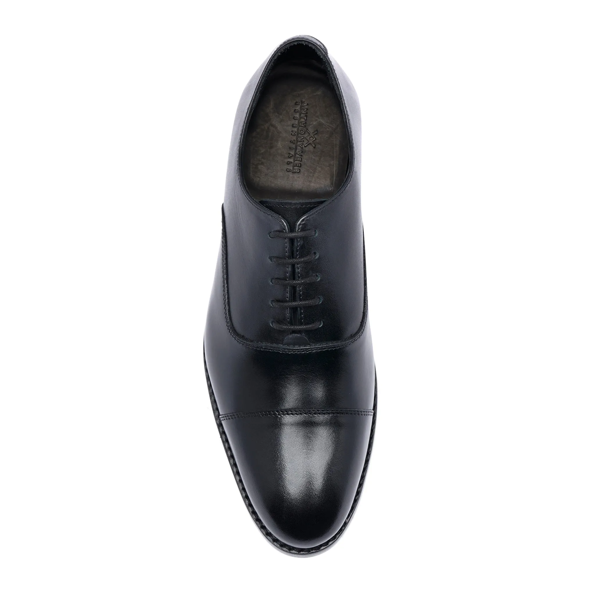 Clinton Cap-toe Oxford // Wide Width