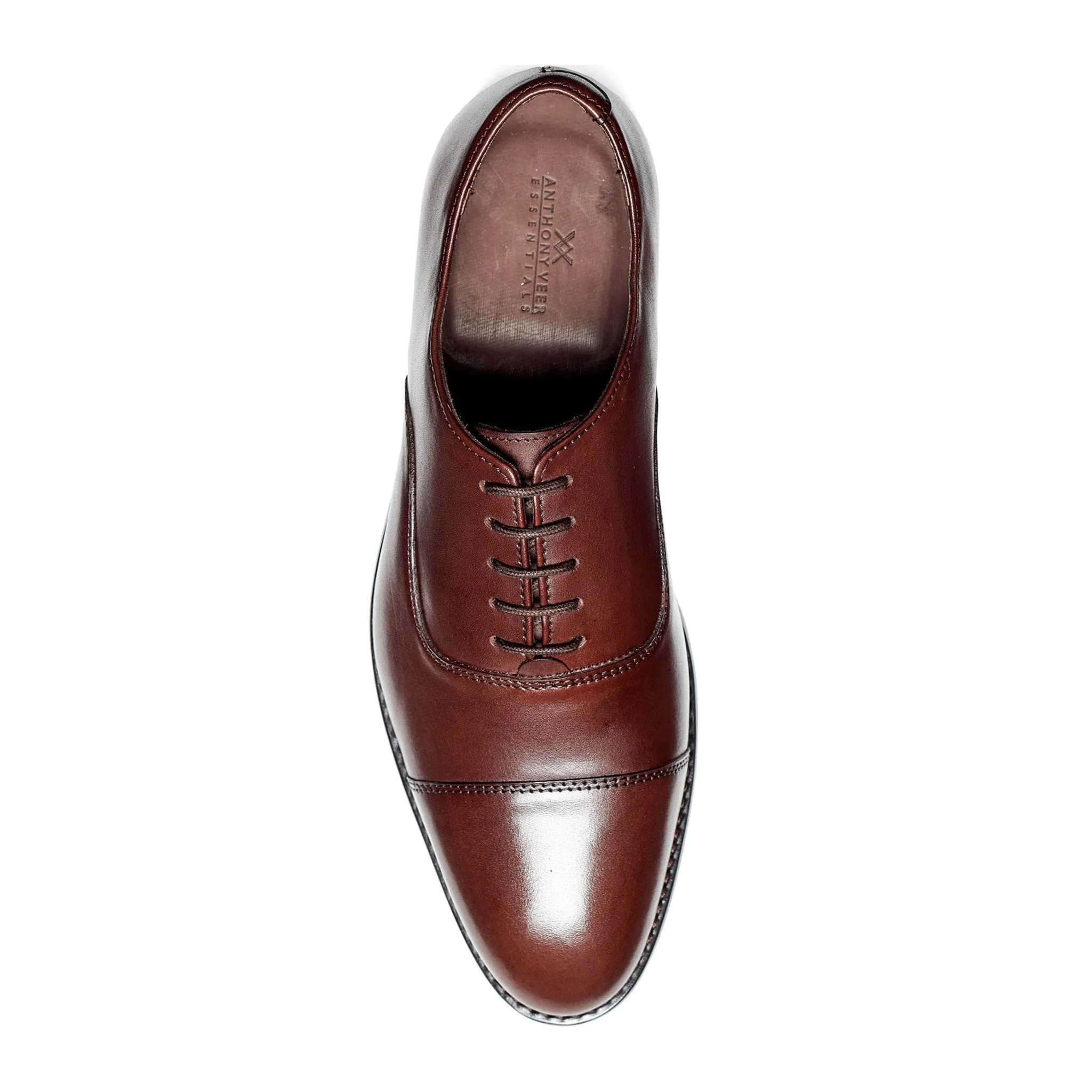 Clinton Cap-toe Oxford // Wide Width