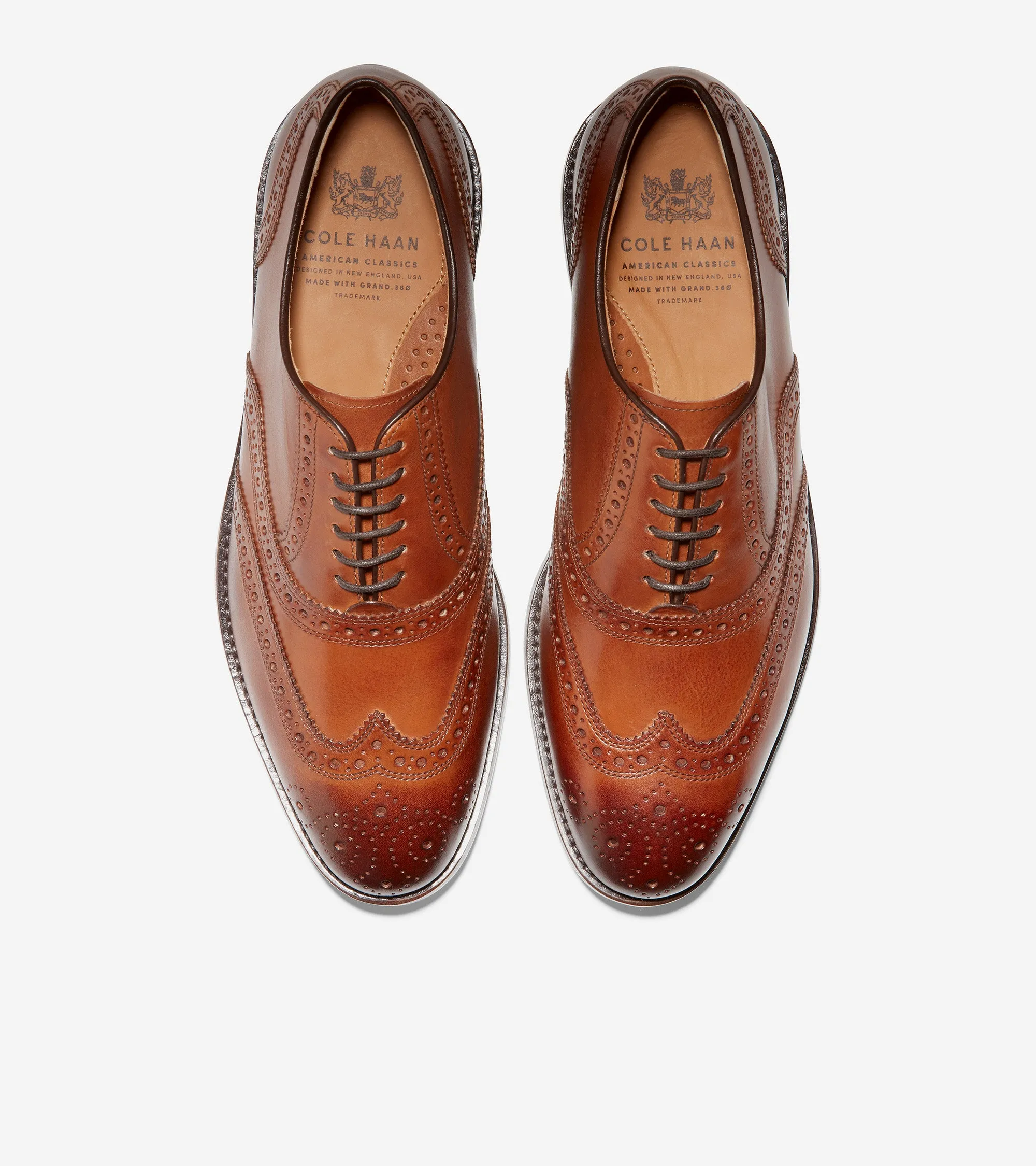 Cole Haan American Classic Kneeland Brogue Wingtip Oxford