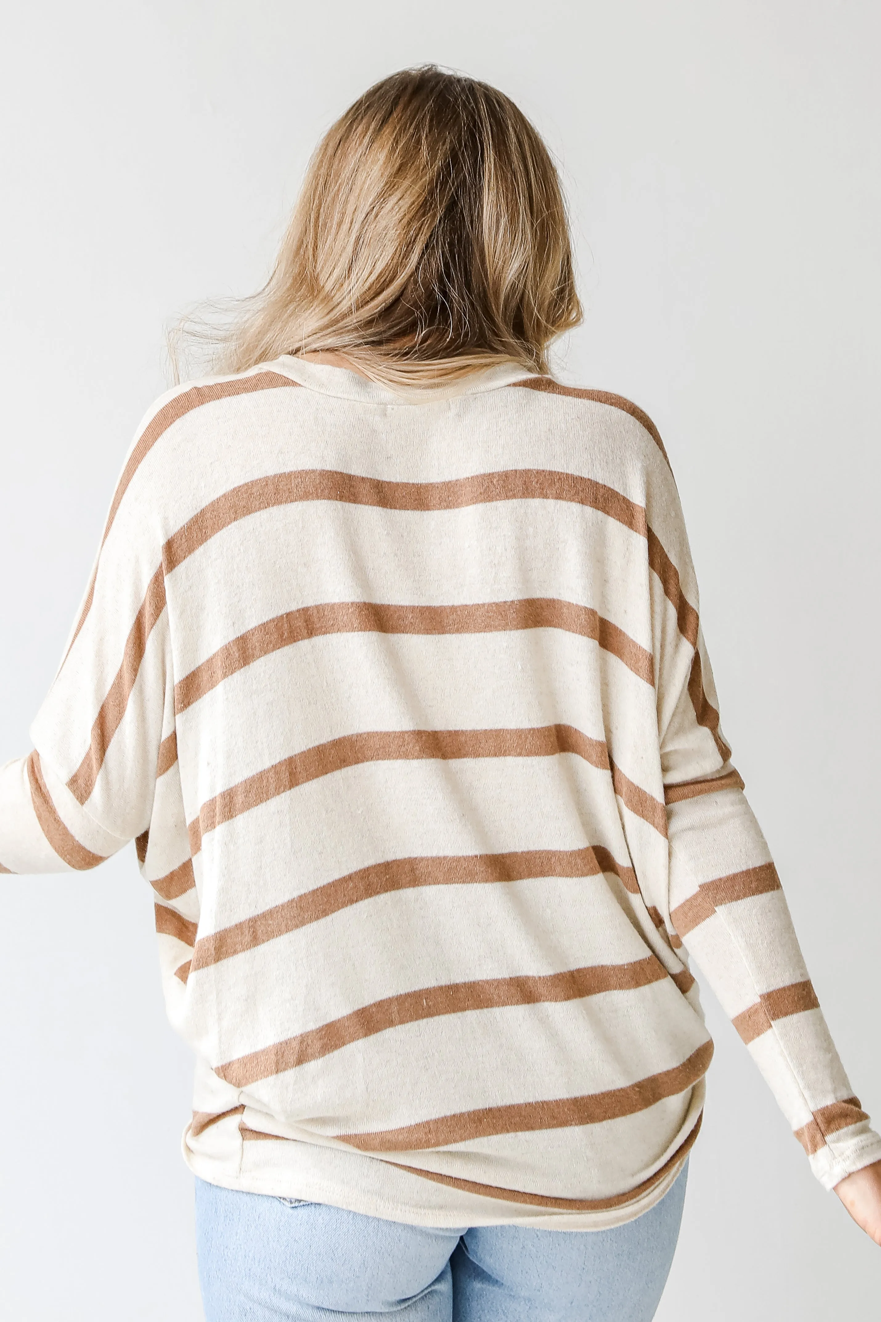 Cool Days Oversized Striped Top