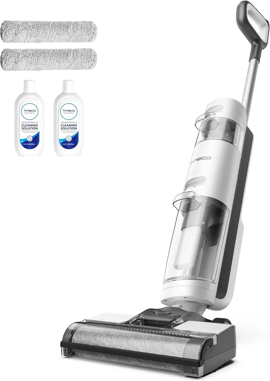 Cordless Hardwood Floor Cleaner – Lightweight Wet/Dry Vacuum with Smart Controls