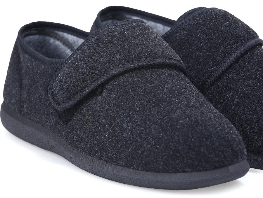 CosyFeet Richie - 3H Mens Extra Roomy Slippers - Ireland