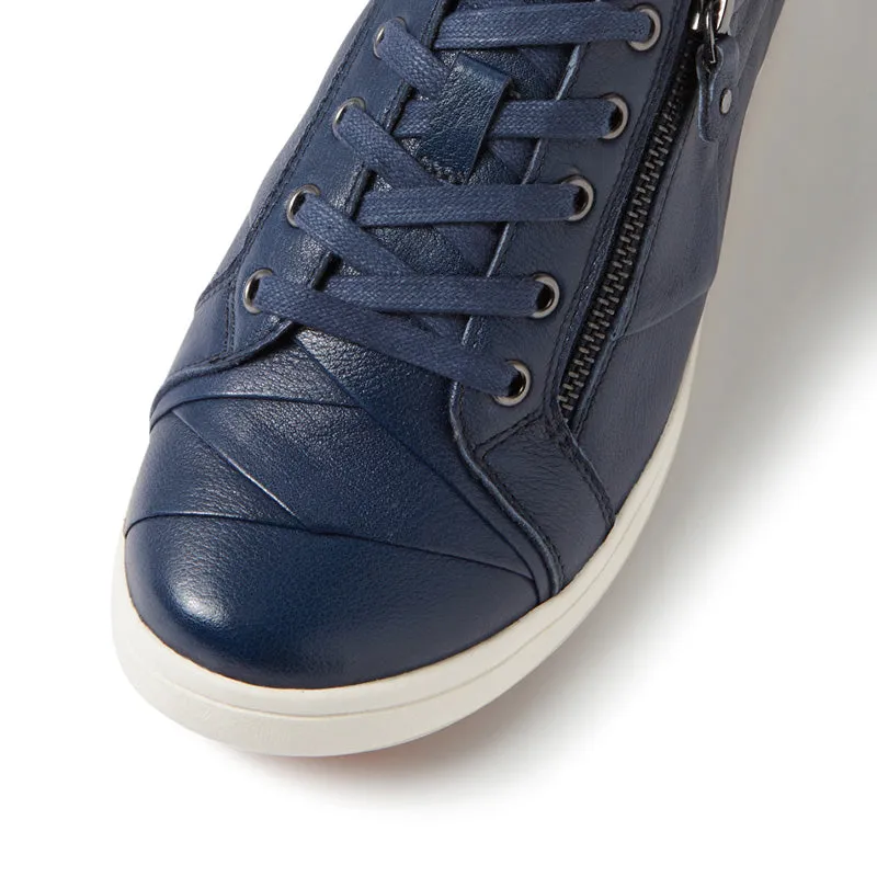 DENES XF - NAVY-WHITE SOLE LEATHER