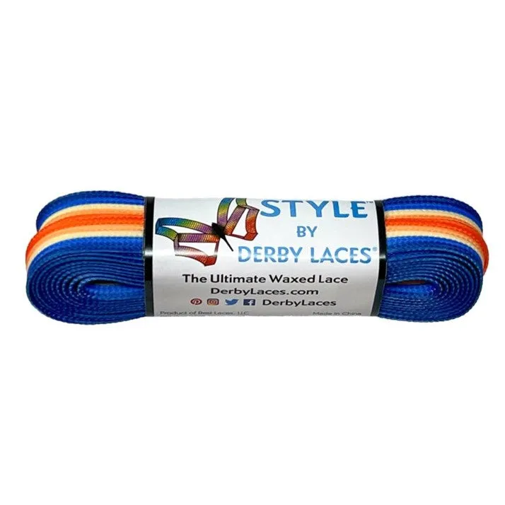 Derby Laces Style Rainbow Laces 108" (274cm)