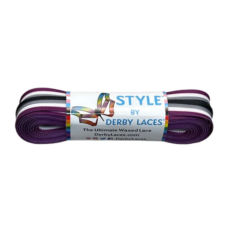 Derby Laces Style Rainbow Laces 96" (244cm)