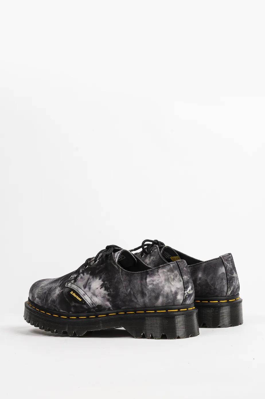 DR MARTENS X PLEASURES 1461 BEX BLACK TIE DYE