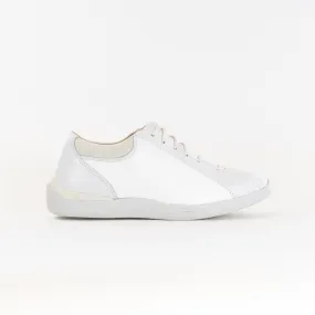 Drew Tulip (Women's) - White Leather