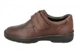 EasyB Gareth 87177B Brown Mens Casual Comfort Wide Fit Touch Fastening Shoes