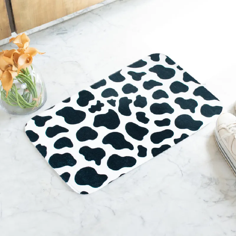 Elegant Animal Print Soft Feel Doormat