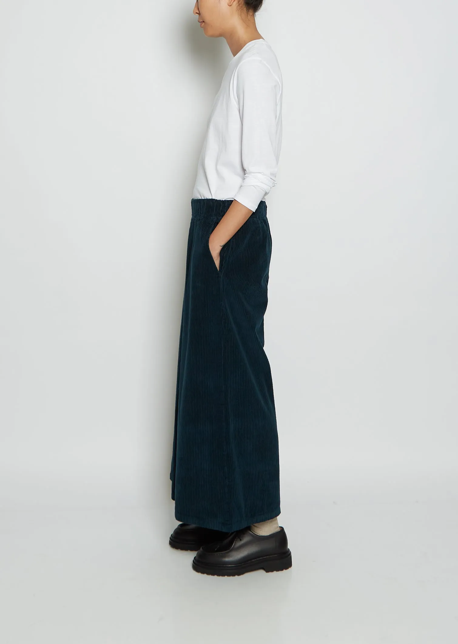 Elle Cotton Corduroy Pant — Ardoise