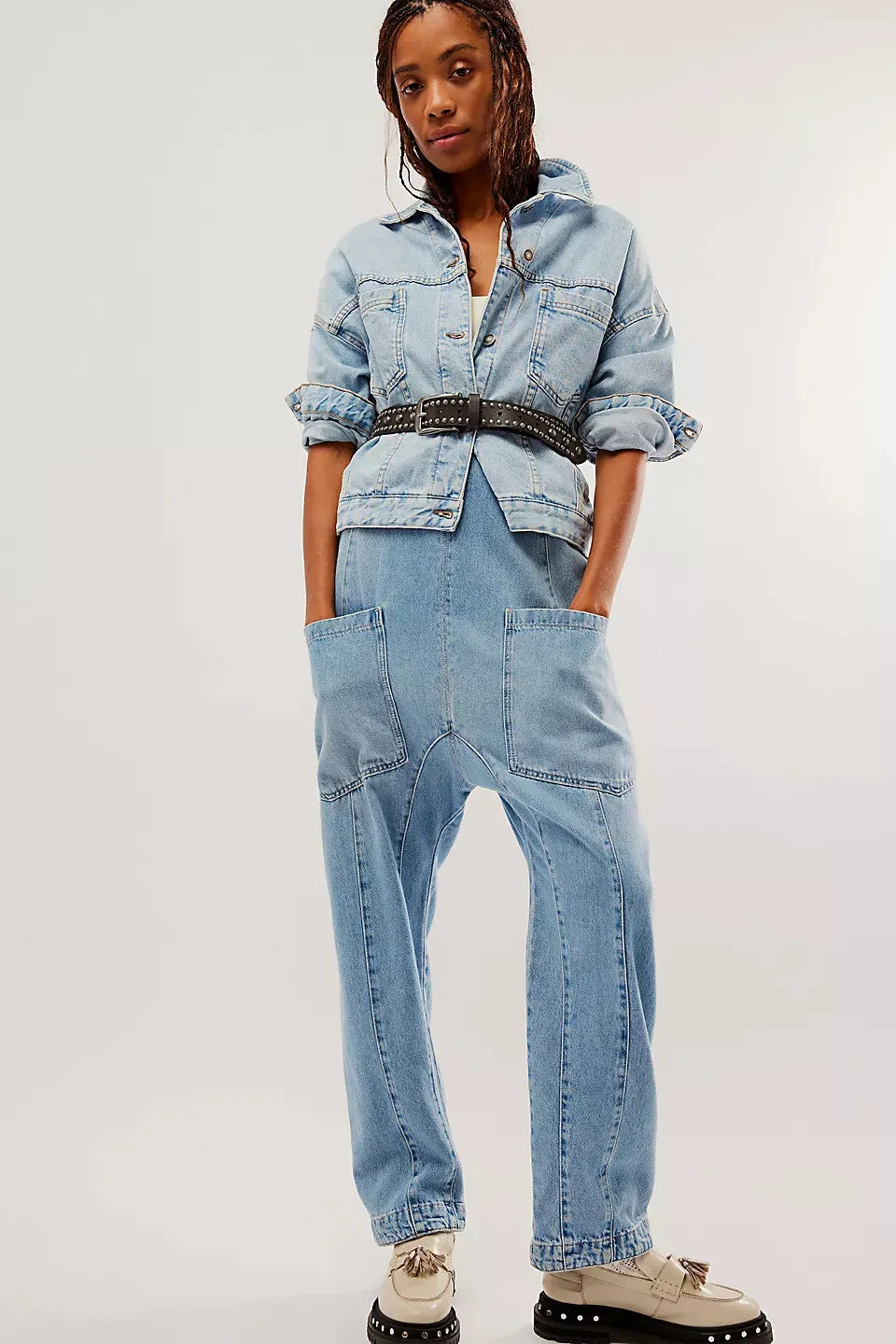 Free People High Roller Jumpsuit in Kansas