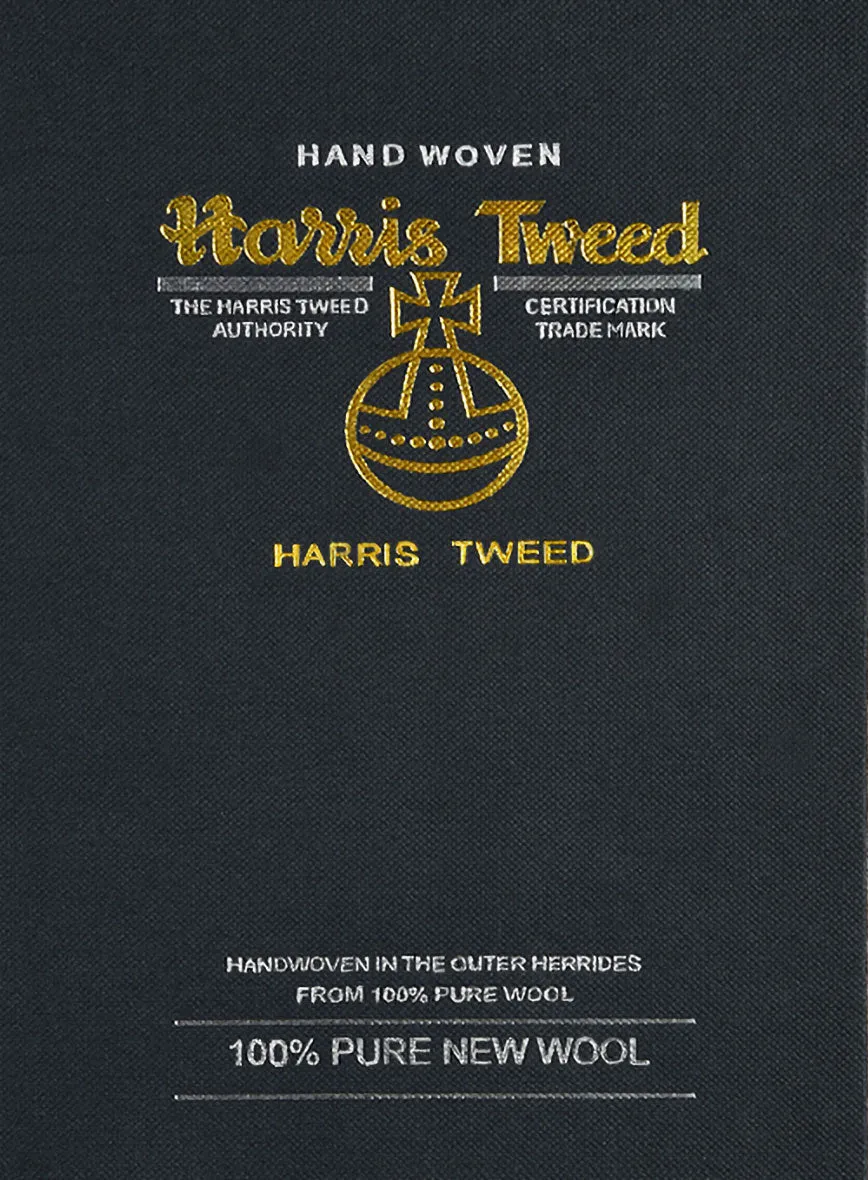 Harris Tweed Wide Herringbone Gray Suit