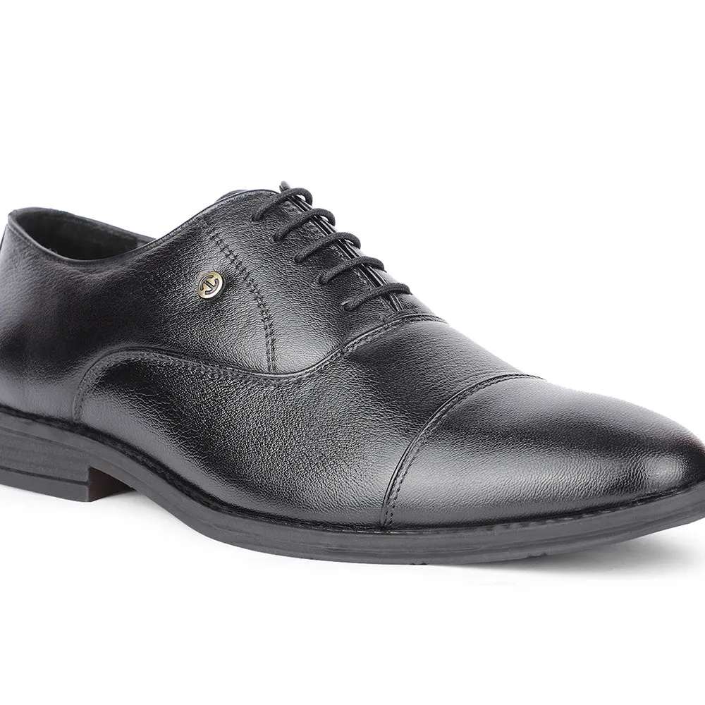 Healers Formal Black Lacing Derby Shoes For Men S201-04 By Liberty