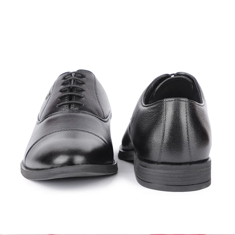 Healers Formal Black Lacing Derby Shoes For Men S201-04 By Liberty