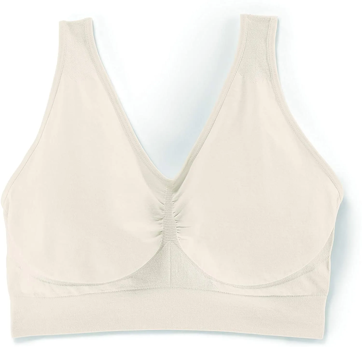 JUST MY SIZE Pure Comfort Seamless Wirefree Bra with Moisture Control (1263)