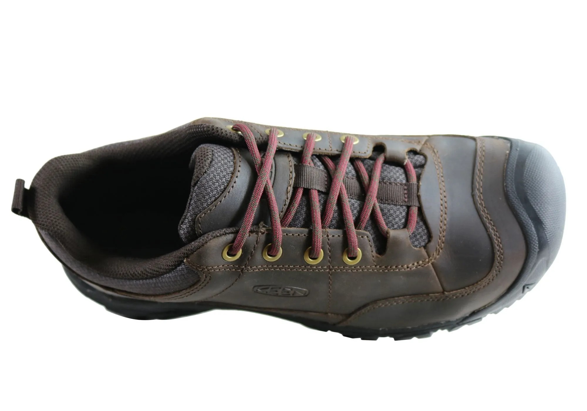 Keen Mens Targhee III Oxford Leather Comfortable Lace Up Shoes