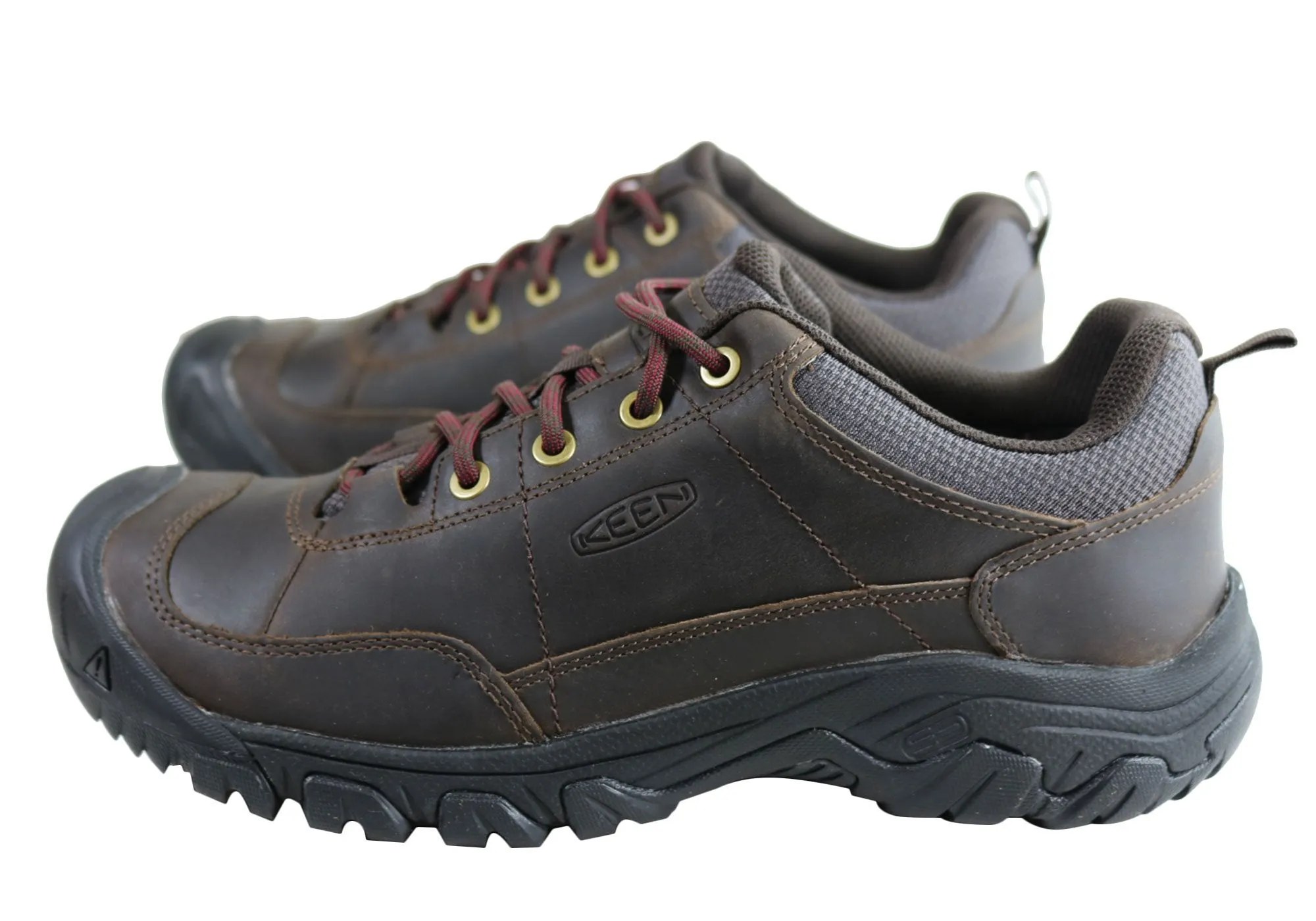 Keen Mens Targhee III Oxford Leather Comfortable Lace Up Shoes