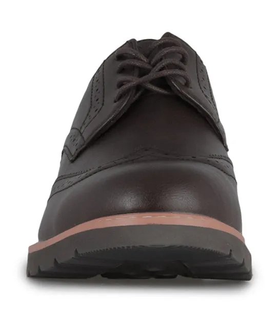 Klay Wingtip Laced-Up Oxford Shoes Epsresso