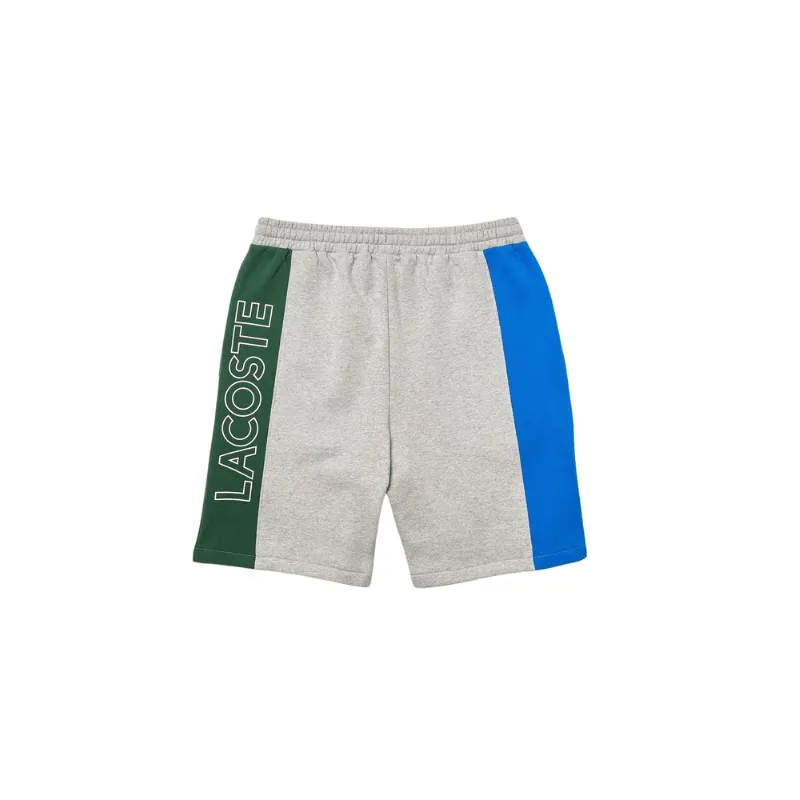 Lacoste Branded Cotton Fleece Blend Shorts - Men's