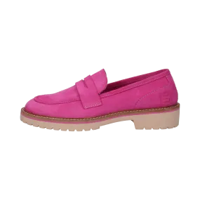 Leder Loafers pink