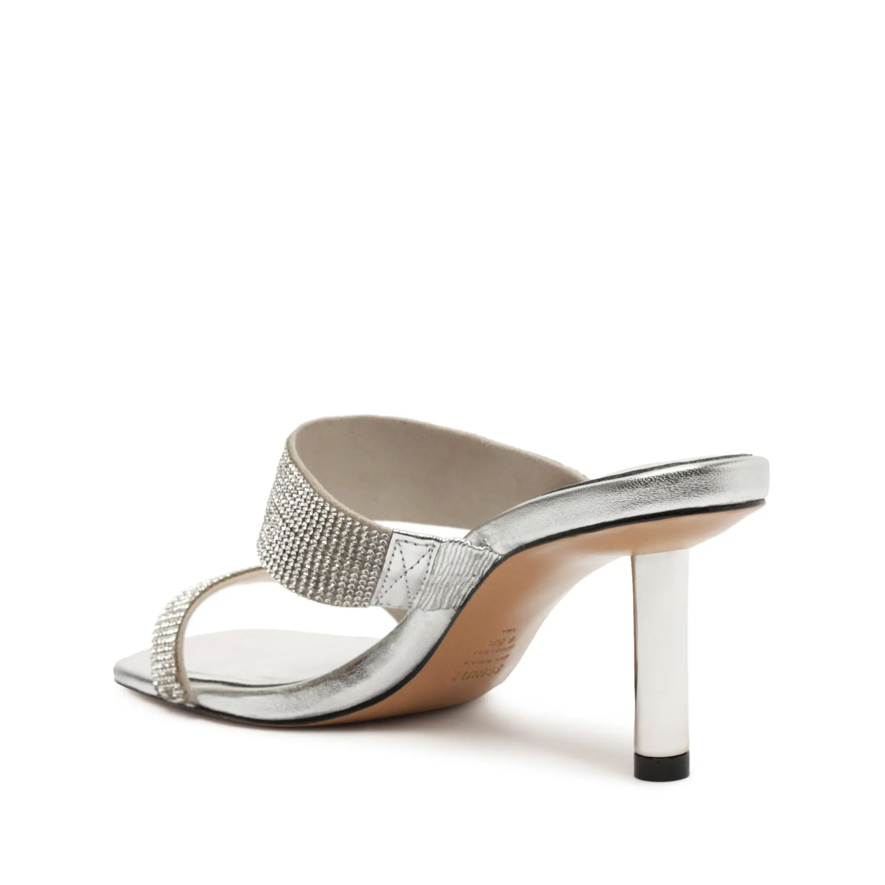 Liam Mid Metallic Nappa Leather Sandal