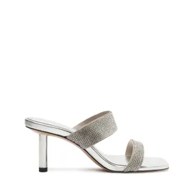 Liam Mid Metallic Nappa Leather Sandal