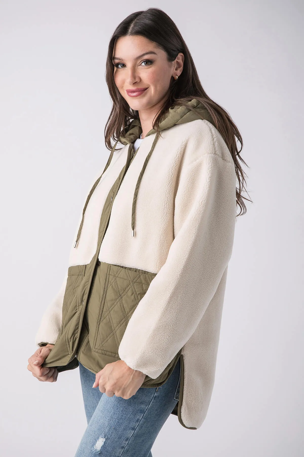 Lili Sidonio Hooded Fleece Jacket