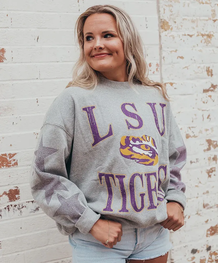 LSU Wynn Stars Oversized Crew