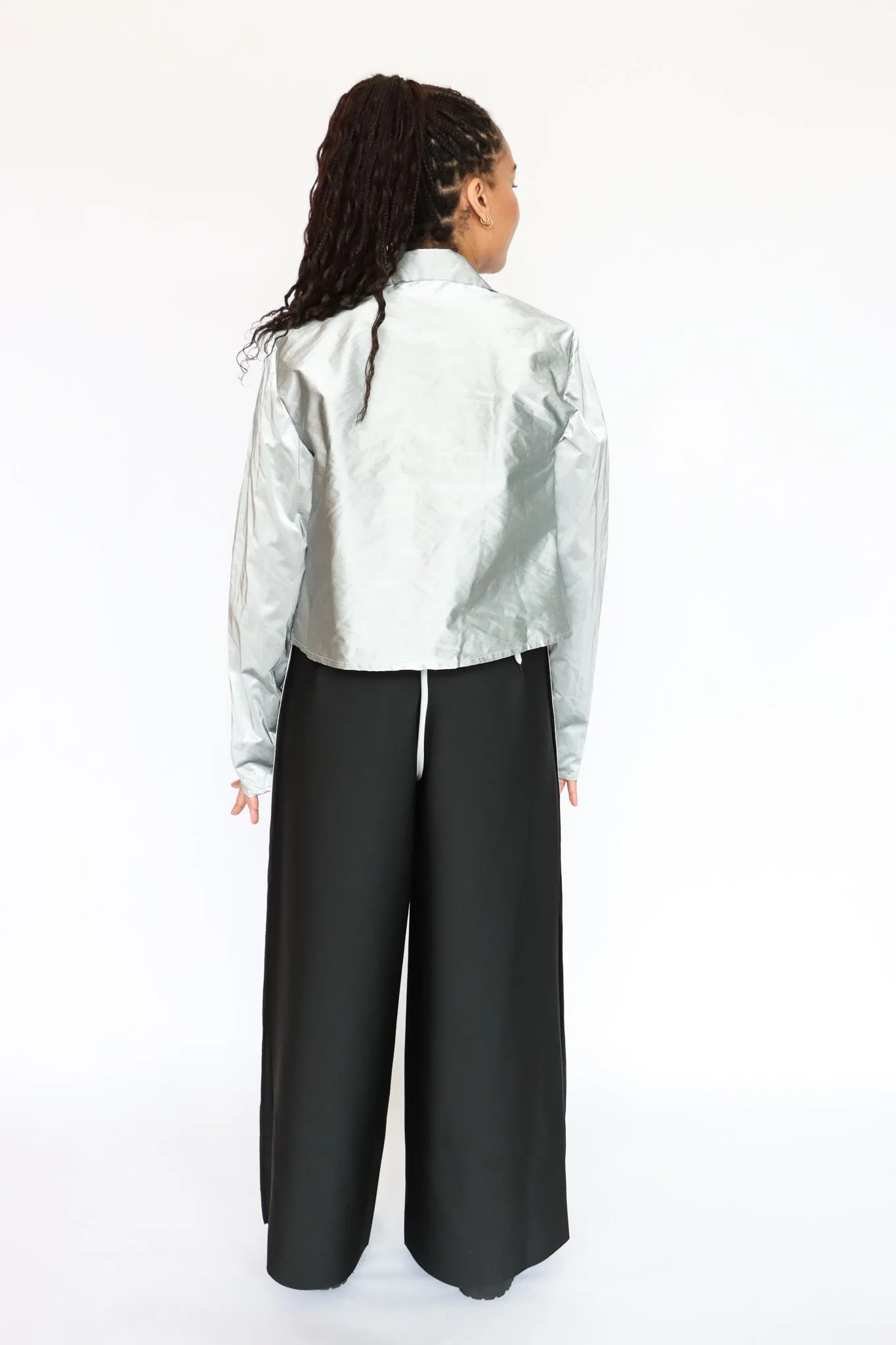 maria calderara Silver Short Jacket