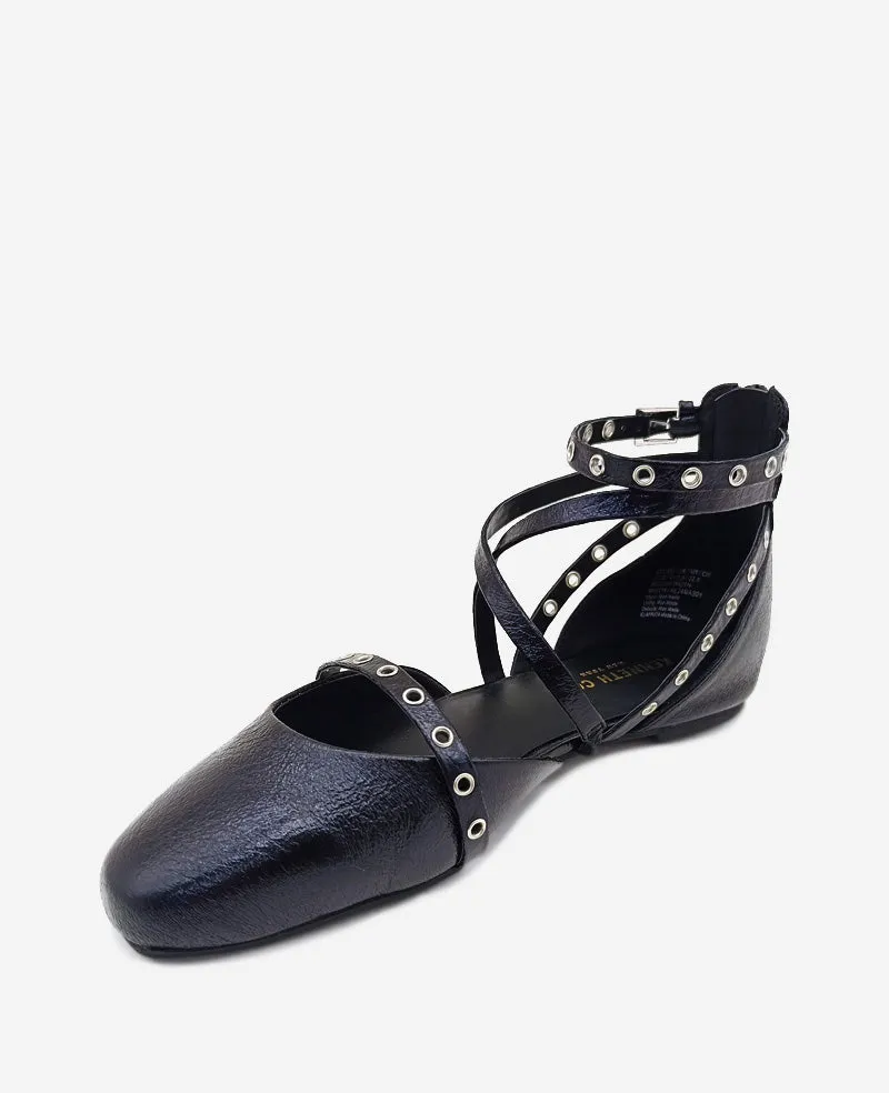 Mason Strappy Stud Flat