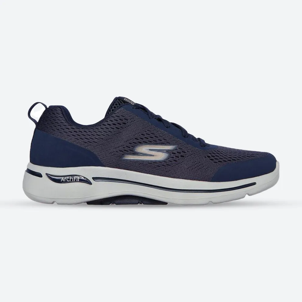 Men's Wide Fit Skechers Go Walk IDYLLIC 216116 Arch Fit Trainers