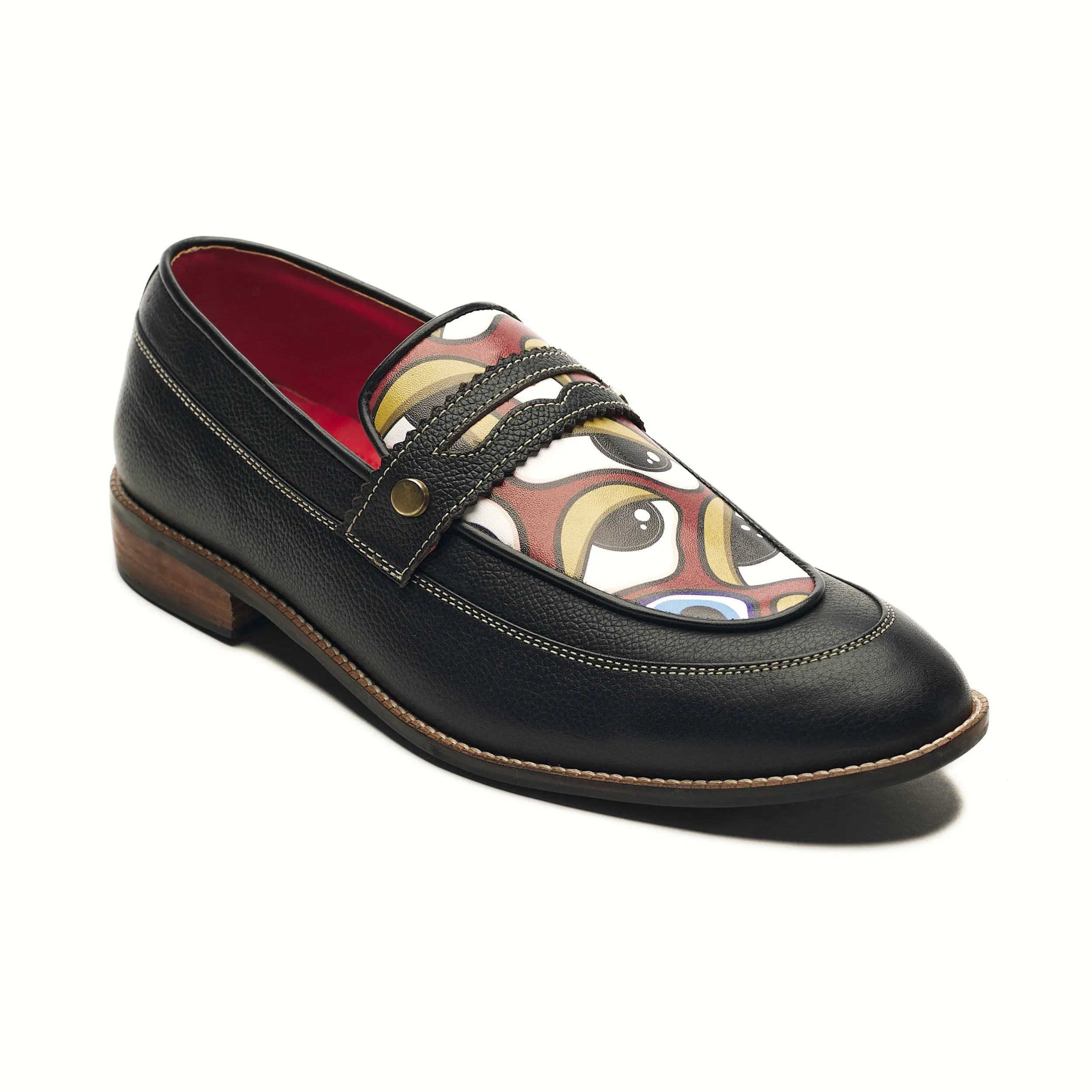 ‘Nazar’ Loafers Men – Coal