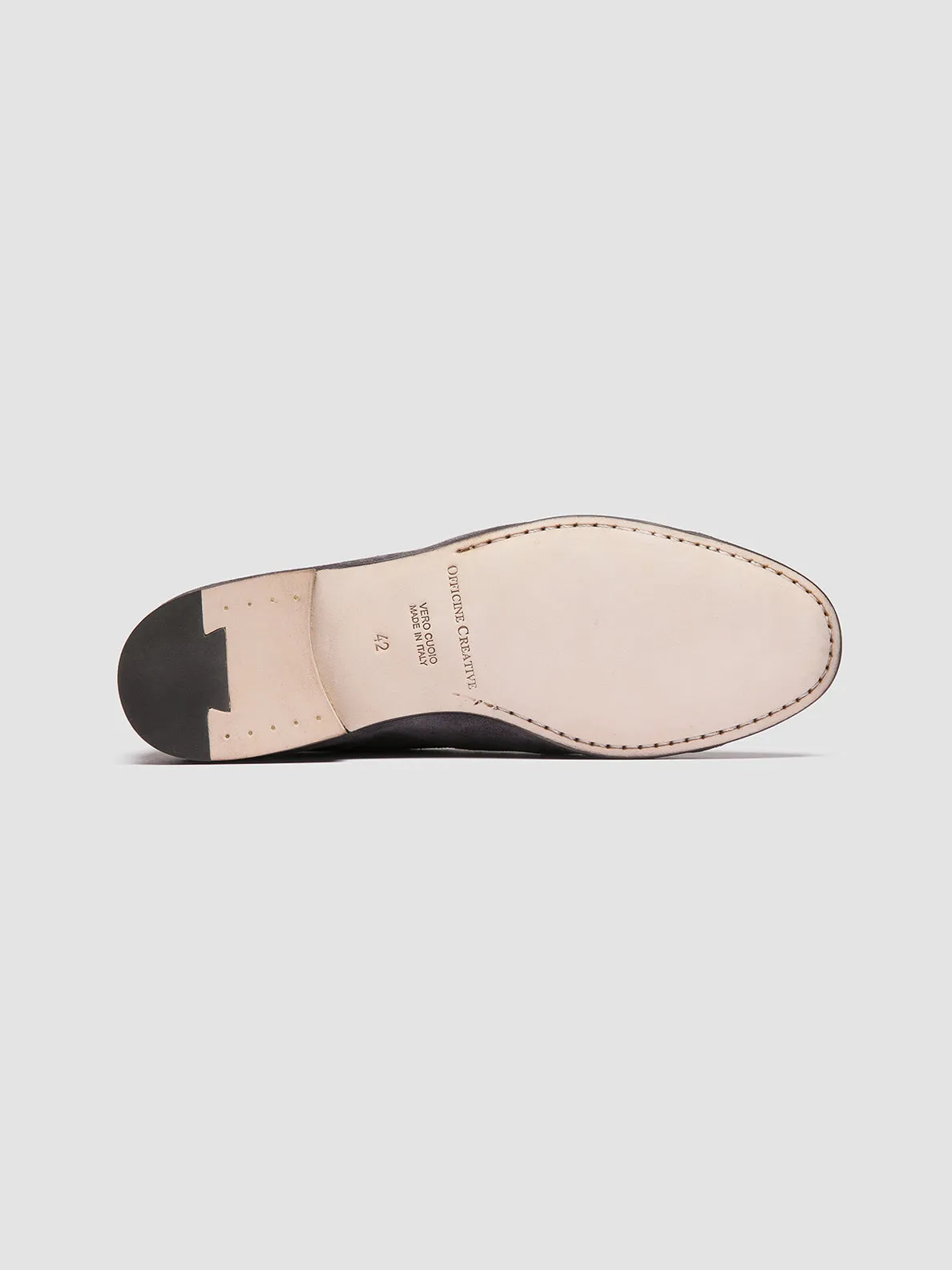 OLIVER 001 - Grey Suede Venetian Loafers